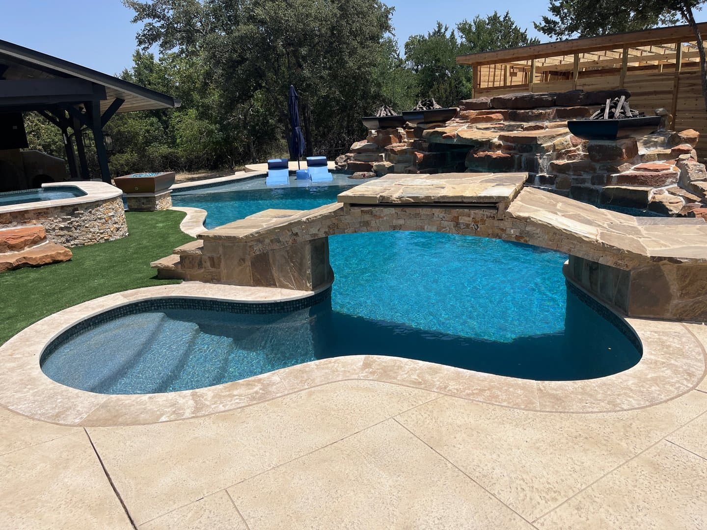 Water Features & Sheer Descents