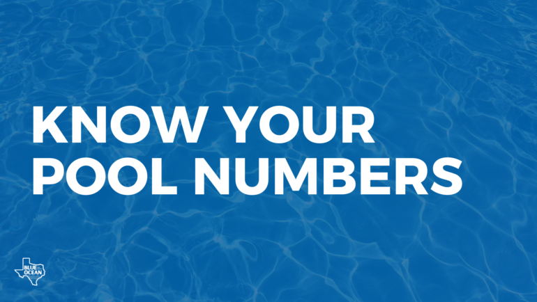 A Guide to Knowing Your Pool Numbers